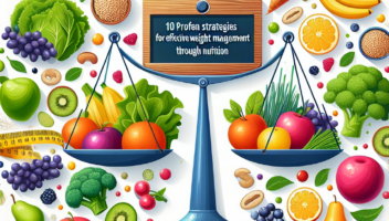 10 Proven Strategies for Effective Weight Management Through Nutrition