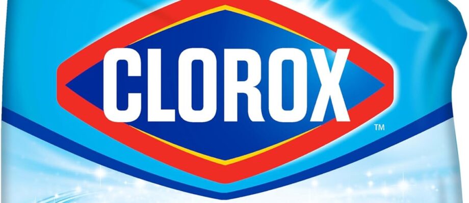 Clorox Toilet Bowl Cleaner, Clinging Bleach Gel, Ocean Mist - 24 Ounces, Pack of 2