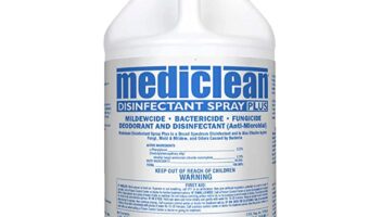 Disinfectant Spray Plus Professional Antimicrobial Spray for Use After Floods, 1-Gal Bottle