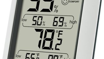 ThermoPro TP50 Digital Hygrometer Indoor Thermometer Room Thermometer and Humidity Gauge with Temperature Monitor