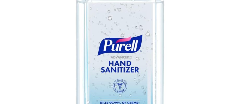 PURELL Advanced Hand Sanitizer Refreshing Gel, Clean Scent, 1 Liter Pump Bottle (Pack of 1) - 9632-04-CMR