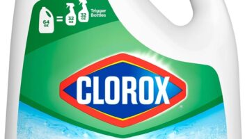 Clorox Clean-Up All Purpose Cleaner with Bleach Original, Household Essentials, 64 Ounce Refill Bottle (Package May Vary)