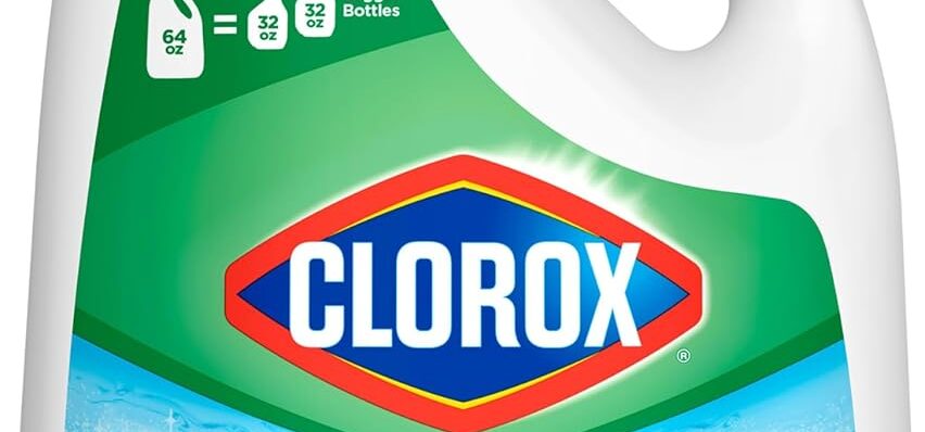 Clorox Clean-Up All Purpose Cleaner with Bleach Original, Household Essentials, 64 Ounce Refill Bottle (Package May Vary)