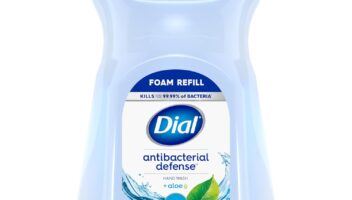 Dial Antibacterial Foaming Hand Soap Refill, Spring Water, 52 fl oz