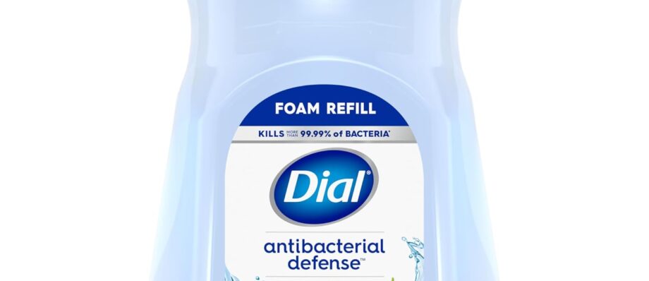 Dial Antibacterial Foaming Hand Soap Refill, Spring Water, 52 fl oz