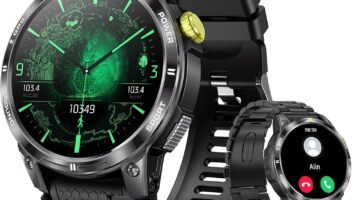 Top Smart Watch Review: GPS Tracker, AMOLED Display, Health Monitor & Waterproof Features for Android/iPhone