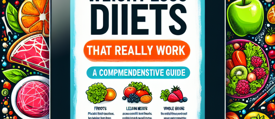 Proven Weight Loss Diets That Really Work: A Comprehensive Guide