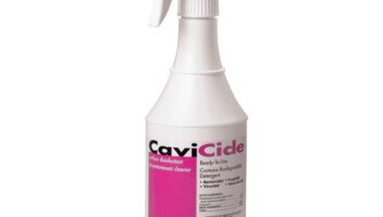 Metrex 13-1024 CaviCide Surface Disinfectant Decontaminant Cleaner, 24 oz, White