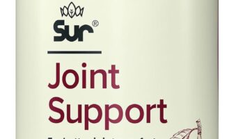 Sur Joint Support FruiteX-B Tart Cherry Capsules - Vegan Fast-Acting Relief for Better Joint Comfort and Mobility - Whole Tart Cherry and Calcium Fructoborate, Muscle Recovery (120 Capsules)