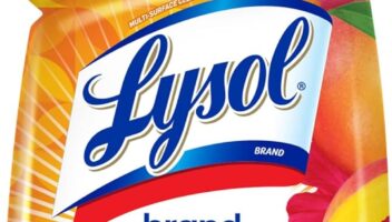 LYSOL Power Clean Multi-Surface Cleaner, 2x Concentrated Pour, Mango & Hibiscus, 28 Fl Oz