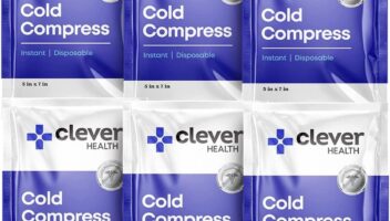 Instant Cold Pack | Disposable Ice Packs - Cold Therapy - for Injuries, Swelling, Inflammation, Muscle Strains, Sprains, Perfect for First aid Kit, outdoor activities, Athletes. 5x7 Inches, 6 Pack.