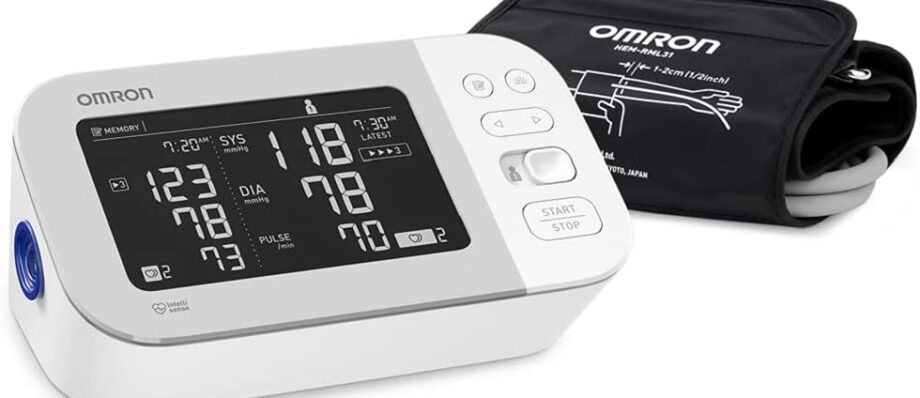 OMRON Platinum Blood Pressure Monitor, Upper Arm Cuff, Digital Bluetooth Blood Pressure Machine, Stores Up To 200 Readings for Two Users (100 readings each)