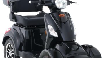 VEVOR Heavy Duty 4-Wheel Mobility Scooters for Seniors & Adults 500lbs Capacity - 31 Miles 3-Speed Long Range, 800W All Terrain Electric Recreational Scooter Wheelchair with 25° Max Climbing Capacity