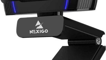 NexiGo N930AF Webcam with Microphone for Desktop, Autofocus, Webcam for Laptop, Computer Camera, 1080p HD USB Web Camera, Compatible with Zoom/Skype/Teams/Webex