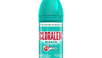 Cloralen - Household Cleaning Liquid Bleach, 3-In-1 High-Performance Multisurface And Multipurpose Laundry, Bathroom And Kitchen Cleaner - Regular (32.12 oz)