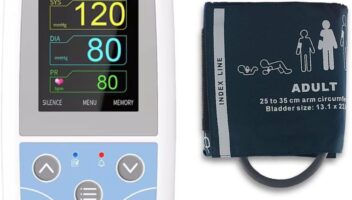 CONTEC ABPM50 Automatic Blood Pressure Monitor,Applicable for Using in Hospital,Home,Outdoors