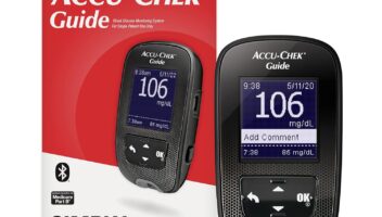 Accu-Chek Guide Diabetes Meter for Diabetic Blood Glucose Monitoring (Meter Only)