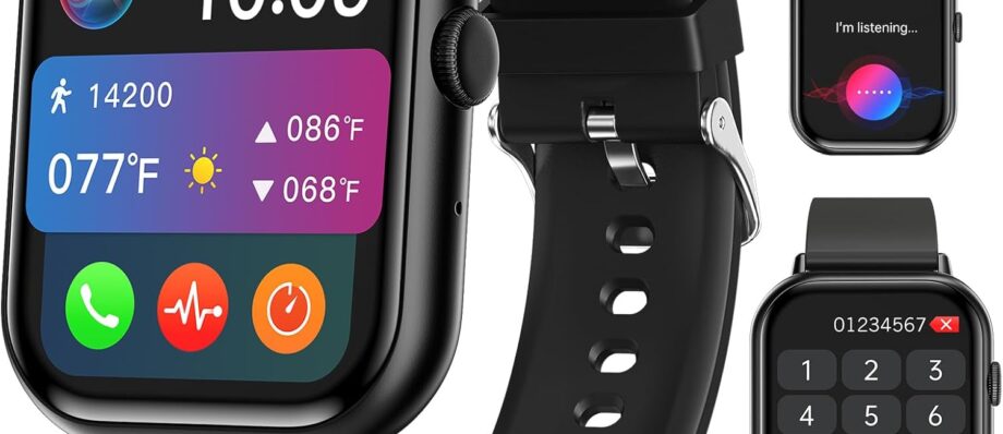 Top Smart Watch Review: Call-Ready, Fitness & Health Tracker, IP67 Waterproof