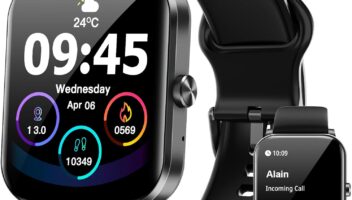 Review: 1.85" HD Smartwatch - Calls, Fitness Tracking, IP68, Heart Rate & SpO2 Monitor