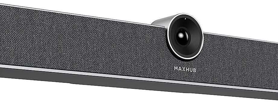 Enther & MAXHUB 4K Video Conference Camera,Video and Audio Conferencing System All-in-One Webcam with Microphone for Small Meeting Rooms Wide Angle