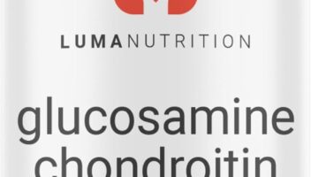 Luma Nutrition Glucosamine Chondroitin MSM - Turmeric, Boswellia - Premium Supplement - for Men and Women - Joint Supplement - 90 Capsules