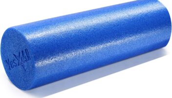 Yes4All Soft-Density Round PE 12/18/ 24/36 inch Foam Rollers for Muscle Massage, Yoga Core Exercise & Physical Therapy