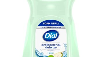 Dial Antibacterial Foaming Hand Soap Refill, Fresh Pear, 52 fl oz