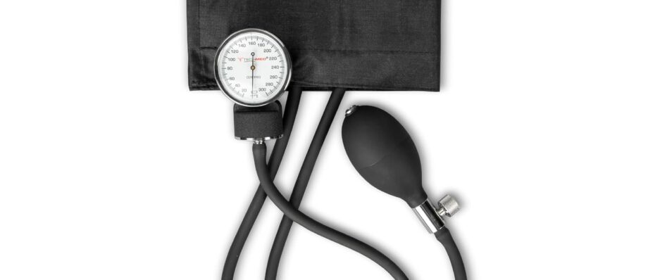 Standard Manual Blood Pressure Cuff | Precise Monitoring Blood Pressure Cuff Manual and Sphygmomanometer | Black Nylon BP Cuff Manual