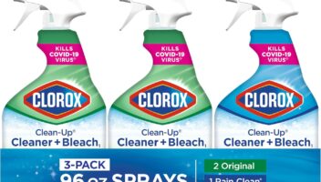 Clorox Clean-Up Cleaner + Bleach1 Value Pack, Household Essentials, 32 Fl Oz Each, Pack of 3