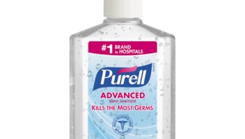 Purell 965212EA Advanced Instant Hand Sanitizer, 8oz Pump Bottle