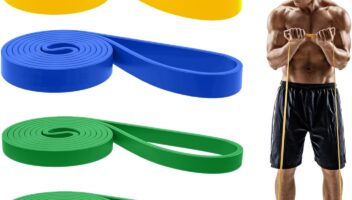 Pull Up Bands, Resistance Bands for Men & Women, Pull Up Assist Bands Exercise Bands Workout Bands for Working Out, Body Stretching, Physical Therapy, Muscle Training