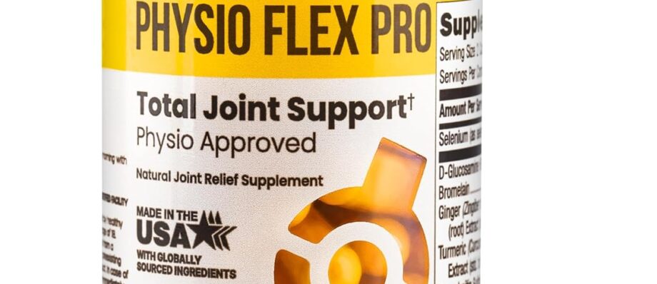 Total Joint Support Supplement - Joint Supplements for Men | Glucosamine, Chondroitin, Selenium & Bromelain | 60 Capsules, Joint Supplement Made in USA