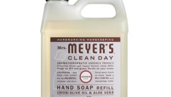 Mrs. Meyer's 651318EA Clean Day Liquid Hand Soap Refill, Lavender, 33 oz