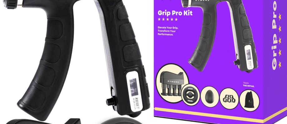 GRIP PRO KIT - Hand Strengthening Devices, Wrist Strengthening Devices, Grip Strength Trainer Kit, Hand Exercisers For Therapy, Hand Workout Grip, Grip Tester, Strength Training Grip Strengtheners, Hand Grip Strengthener Kit, Grip Strength Trainer, Grip Trainer.