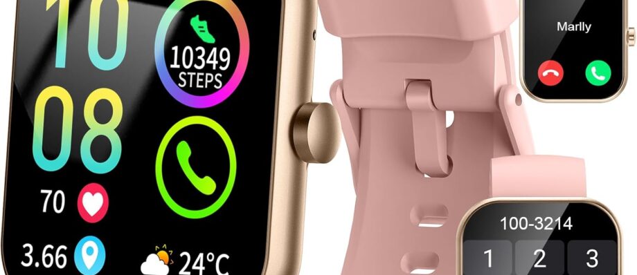 Review: Pink 1.96" Smart Watch with 113+ Sports Modes & IP68 Waterproofing for Android & iOS