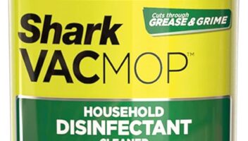 Shark VCD60 VACMOP Disinfectant Cleaner, Lemon Refill 2L Bottle, 4.2 in L x 4.7 in W x 11 in H, Clear, 67 Fl Oz (Pack of 1)