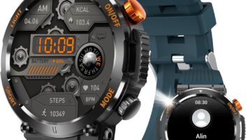 Rugged Military Smart Watch Review: Top Features for Fitness and Adventure