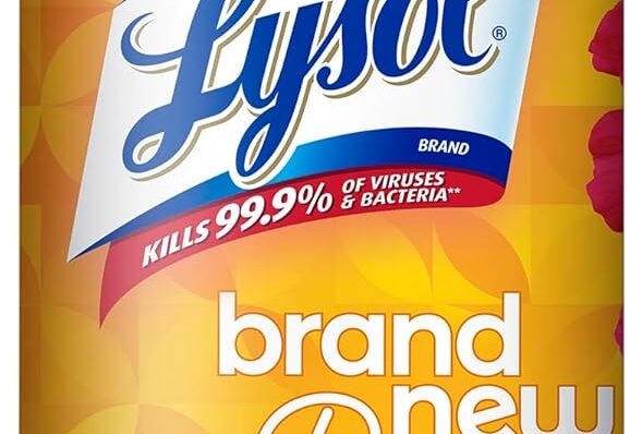 Lysol Disinfectant Wipes, Multi-Surface Antibacterial Cleaning Wipes, for Disinfecting and Cleaning, Mango and Hibiscus Scent, 35ct