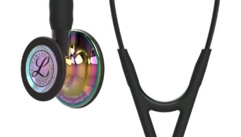 3M Littmann Cardiology IV Diagnostic Stethoscope, 6240, More Than 2X as Loud*, Weighs Less