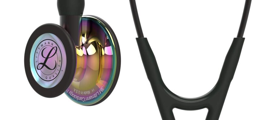 3M Littmann Cardiology IV Diagnostic Stethoscope, 6240, More Than 2X as Loud*, Weighs Less