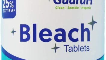 Bleach Tablets - 40 count. Bleach for laundry and multipurpose cleaning. Liquid bleach Alternative. Used for kitchen surfaces, bathroom tiles and toilet bowl cleaning.