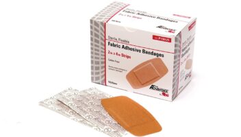 TM80759 P150125 Flexible Large Adhesive Bandages 2" x 4" (Pack of 50)