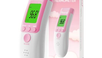 Digital Non-Contact Infrared Forehead Thermometer for Adults and Kids, 3 in 1 Medical Thermometer for Baby with Backlight LCD Screen