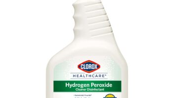 Clorox Healthcare Hydrogen Peroxide Cleaner Spray, 32 Fl Oz (Package May Vary)