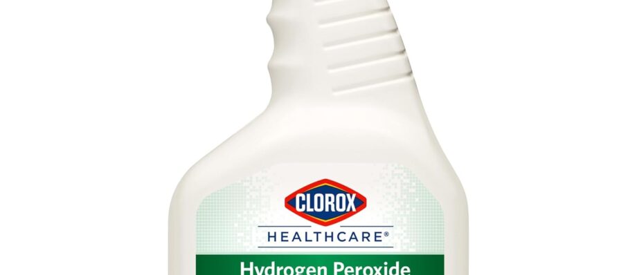 Clorox Healthcare Hydrogen Peroxide Cleaner Spray, 32 Fl Oz (Package May Vary)