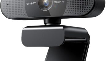 EMEET 2024 Upgraded C960 Webcam, Autofocus, 73° View Angle, Computer Camera w/Privacy Cover and Microphone, 1080P HD Webcam for PC, Plug and Play USB Webcam for Video Calling/Zoom/Skype/Teams/Webex