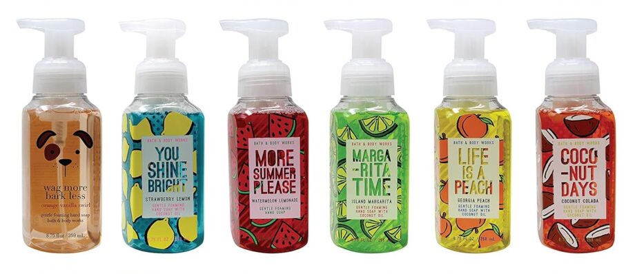 Bath & Body Works Assorted 5 Pack Gentle Foaming Hand Soap