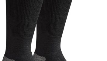 Dickies Men's Light Compression Comfort Over-The-Calf Socks, Available in M-XXL (2, 4 Pairs)