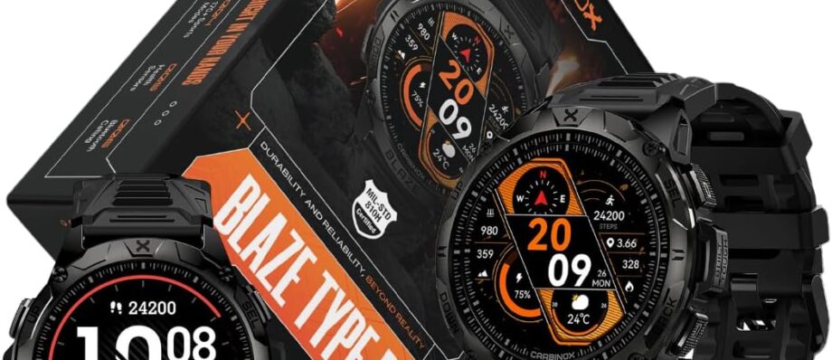 CARBINOX Blaze: Rugged GPS Smartwatch Review with 170+ Sports Modes & Call Features