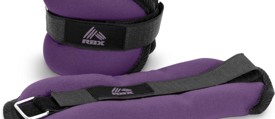 Ankle and Wrist Weights for Women and Men - Velcro Straps, Made for Jogging, Walking, Resistance Training, and Physical Therapy (Set of 2) - Soft Touch Material